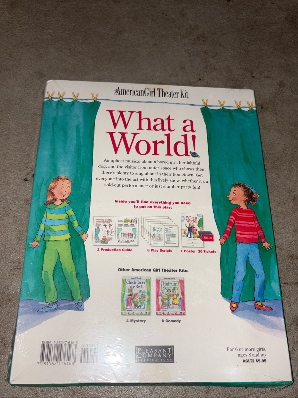 American Girl Mystery Puzzles/Books & What a World Theater Kit - Picture 5 of 5